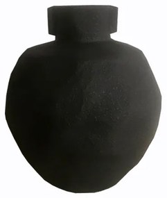 Βάζο Κεραμικό Μαύρο Art Et Lumiere Φ25,5x31εκ. 25013