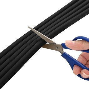 vidaXL Αυτοκόλλητη σφραγίδα παραθύρου Μαύρο 14 x 12 mm 100 μ