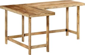 vidaXL Γραφείο 165x110x75 cm Mango από μασίφ ξύλο