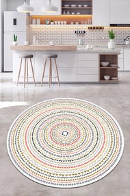 Χαλί Broderie Çap 287CHL1770 Multi Conceptum Hypnose 120X120cm Round