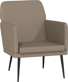 vidaXL Πολυθρόνα Cappuccino 61x78x80 εκ. από Συνθετικό Δέρμα