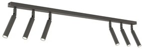 Σποτ Φωτιστικό Οροφής 6xG9 Ρυθμιζόμενο 90cm Elit Emibig -1351/6-Μαύρο 1351/6