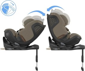 Maxi Cosi Παιδικό Kάθισμα Αυτοκινήτου Pearl XL Slide Pro Authentic Truffle