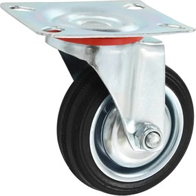 vidaXL Ρόδες Περιστρεφόμενες 12 τεμ. 75 χιλ.