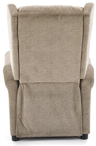 AGUSTIN recliner with massage function, color: beige DIOMMI V-CH-AGUSTIN_M-FOT-BEŻOWY