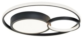Φωτιστικό Οροφής Μαύρο Karon D:530 X H:70 - 4325500