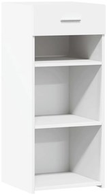 vidaXL Συρταριέρα Λευκή 40x42,5x93 εκ. από Επεξεργασμένο Ξύλο