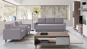 Καναπές κρεβάτι Providence D101, Αποθηκευτικός χώρος, 86x215x95cm, 104 kg, Πόδια: Πλαστική ύλη | Epipla1.gr