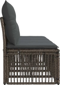 vidaXL Καναπές 4 Θέσεων 4 pcs 4-Αριθμός καθισμάτων Γκρι