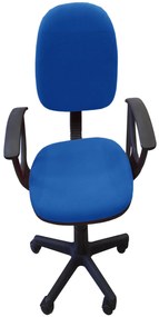 VELCO Pro Systems ΚΑΡΕΚΛΑ ΓΡΑΦΕΙΟΥ ΠΑΙΔΙΚΗ ΜΠΛΕ ΜΕ ΜΠΡΑΤΣΑ -ΔΙΑΣΤΑΣΕΙΣ: 57x47x81/92cm velco-Κ04767-2