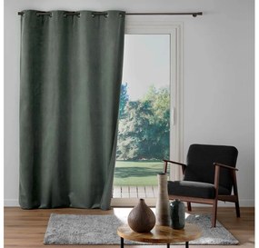Κουρτίνα Συσκότισης Olympe Douceur d'intérieur με τρουκς και διαστάσεις 140x260cm - Khaki