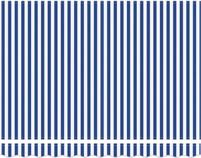 vidaXL Σκελετός Τέντας Μπλε και άσπρο 250 x 200 cm