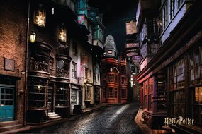 Αφίσα Harry Potter - Διαγώνιος Αλέα, (91.5 x 61 cm)