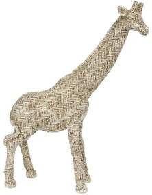 Διακοσμητική Καμηλοπάρδαλη Giraffa 034165 22x8x31cm Beige Πολυρεσίνη