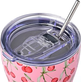 Ποτήρι Θερμός 350ml Estia Save The Aegean Cherry Rose 01-16876