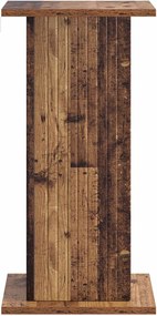 vidaXL Βάση φυτών Παλαιωμένο ξύλο 30,5 x 30 x 60,5 εκ