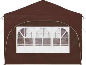 vidaXL Αυτοσχέδιο Μόρφωση 574 x 289 x 245 cm Καφέ Ύφασμα Όξφορντ