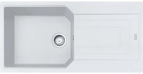 Franke Urban UBG 611-100 Polar White Γρανιτένιος Νεροχύτης 60cm