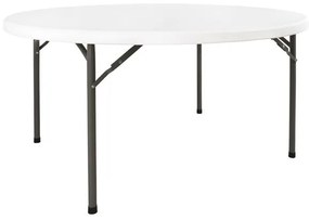 ΤΡΑΠΕΖΙ CATERING-ΣΥΝΕΔΡΙΟΥ HM5043 Φ152Χ74εκ ΠΤΥΣΣΟΜΕΝΟ ΣΤΡΟΓΓΥΛΟ