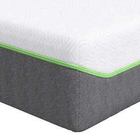 vidaXL Στρώμα Λευκό και Γκρι 70 x 200 cm Τσέπες ελατηρίων