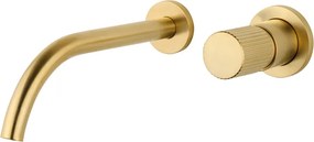 Eurorama Oso Light Brushed Gold 178954 – Εντοιχιζόμενη μπαταρία νιπτήρα