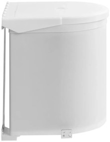 vidaXL Κάδος Απορριμμάτων Ντουλαπιού Κουζίνας 12 Λίτρα Πλαστικός