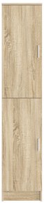 vidaXL Μπουφές Sonoma oak Μοριοσανίδες με φινίρισμα σε χρώμα Sonoma oak