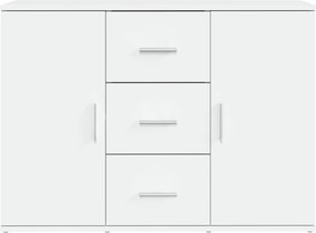 vidaXL Ντουλάπι Λευκό 91 x 29,5 x 65 εκ. από Επεξεργασμένο Ξύλο