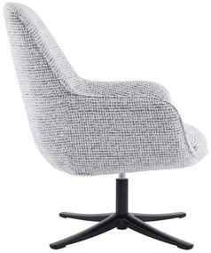 TIFFANY ΠΟΛΥΘΡΟΝΑ ΠΕΡΙΣΤΡΕΦΟΜΕΝΗ ΛΕΥΚΟ ΜΕ PATTERN 80x75x90 - 01-3533