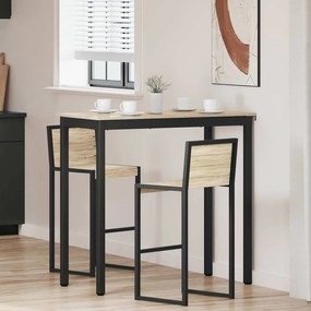 vidaXL Τραπεζαρίες Επεξεργασμένο ξύλο