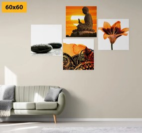 Σετ εικόνων Φενγκ Σούι σε μοναδικό στυλ - 4x 60x60