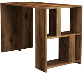 Γραφείο Lima 845HCT3842 120x60x75,4cm Walnut