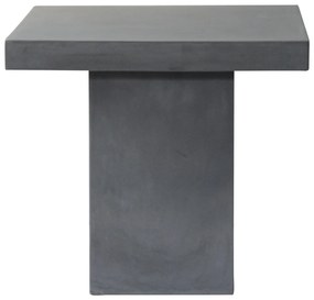 Τραπέζι CONCRETE Grey Τσιμέντο 80x80cm
