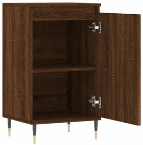 vidaXL Ντουλάπια 2 τεμ. Καφέ Δρυς 40x35x70 εκ. από Επεξεργασμένο Ξύλο