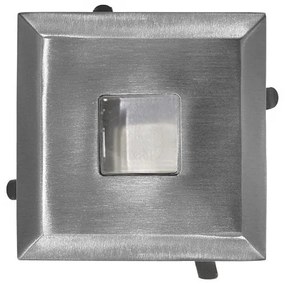 Adeleq Τετράγωνο Πλαίσιο Stainless Steel Για Φωτιστικά Σώματα Led 3-95032666