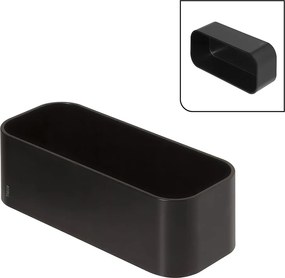 Tiger 2-Store Επιτοίχιο Ράφι 25 cm Black 1500010746