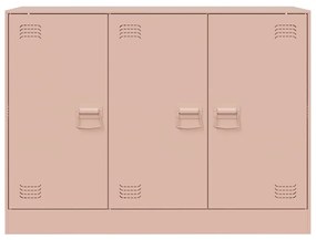 vidaXL Ντουλάπι Ροζ 99x39x73 εκ. από Ατσάλι