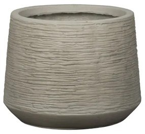 MarHome ΚΑΣΠΩ FIBERCLAY ΜΙΚΡΟ ΜΠΕΖ ΚΩΝΙΚΟ-ΓΡΑΜΜΩΣΕΙΣ - Φ35x27cm 06-00-23205-S