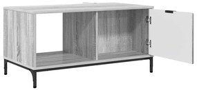 vidaXL Τραπεζάκι σαλονιού Γκρι sonoma 90 x 49 x 46 εκ.