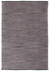 Χαλί Urban Cotton Kilim Venza Black Royal Carpet - 130 x 190 cm - 15URBVEB.130190