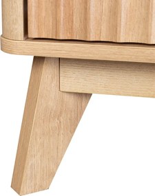 Τραπέζι σαλονιού Hamea pakoworld mdf σε φυσική απόχρωση 110x55,2x45εκ