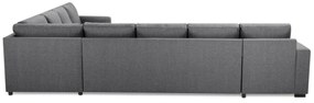 Γωνιακός Καναπές Scandinavian Choice C137, Γκρι, 344x285x80cm, Πόδια: Ξύλο | Epipla1.gr