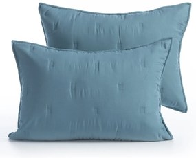Ζεύγος Μαξιλαροθήκες Καπιτονέ (52x72) Nef-Nef Homeware Marven Petrol