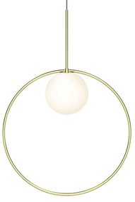 Φωτιστικό Οροφής Bola Halo 18/6 10633 Φ45,7cm Dim Led 1100lm 12W Brass Pablo Designs