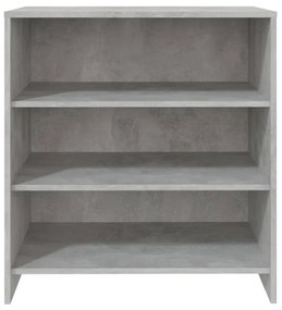 vidaXL Ντουλάπι Γκρι Σκυροδέματος 70x40,5x75 εκ. Επεξεργασμένο Ξύλο