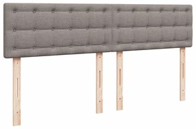 ΚΡΕΒΑΤΙ BOXSPRING ΜΕ ΣΤΡΩΜΑ TAUPE 180X200 ΕΚ. ΥΦΑΣΜΑΤΙΝΟ 3287165