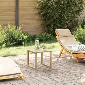 vidaXL Τραπεζάκι Ξαπλώστρας 40x40x36 εκ. Εμπλουτισμένο Ξύλο Πεύκου.