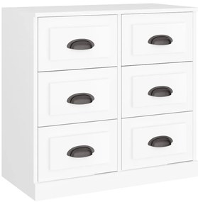 vidaXL Ντουλάπι Λευκό 70 x 35,5 x 67,5 εκ. από Επεξεργασμένο Ξύλο