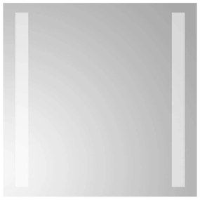 vidaXL Καθρέφτης Μπάνιου με LED 30x30 εκ.
