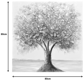 Πίνακας σε καμβά Nator II Inart 80x3x80εκ